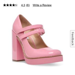 Steve Madden Twice Mary Jane Platform Pump